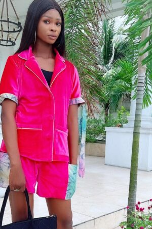 Co-ords Velvet PJ Set