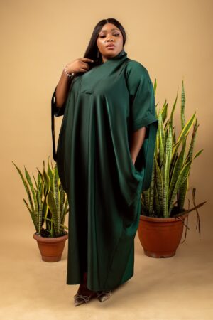 Dark-emerald green boubou