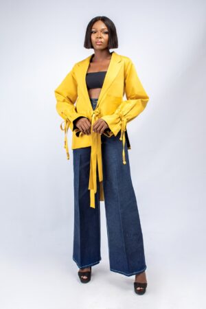 FW mustard yellow blazer
