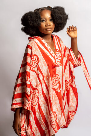 SS24 Look 22 - Silk Mini Bubu Dress