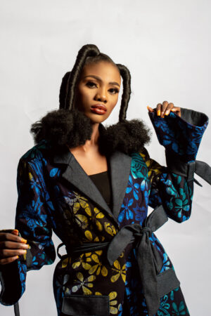 SS24 Look 45 - Olori Jacket Full Length