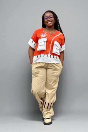 Iko print top